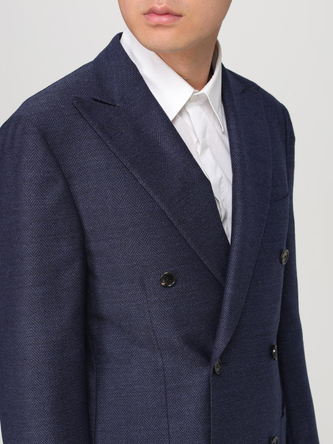 CORNELIANI BLAZER: Blazer men Corneliani, Blue - Img 4