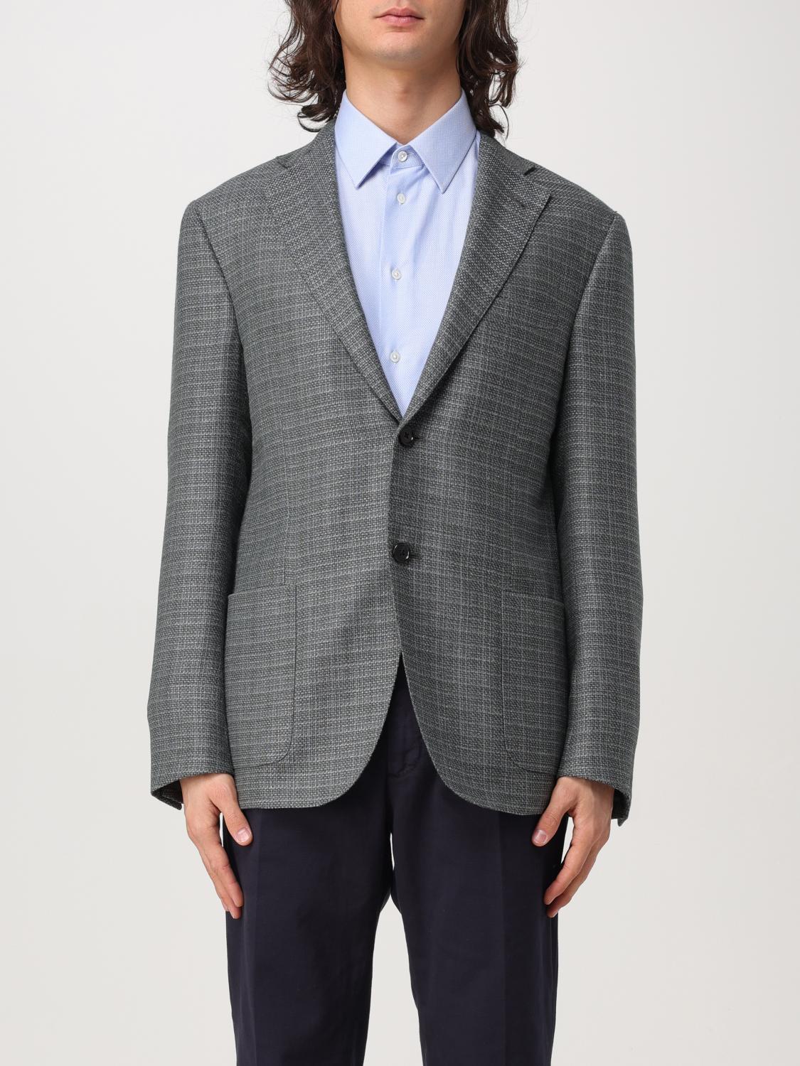 CORNELIANI BLAZER: Blazer men Corneliani, Grey - Img 1