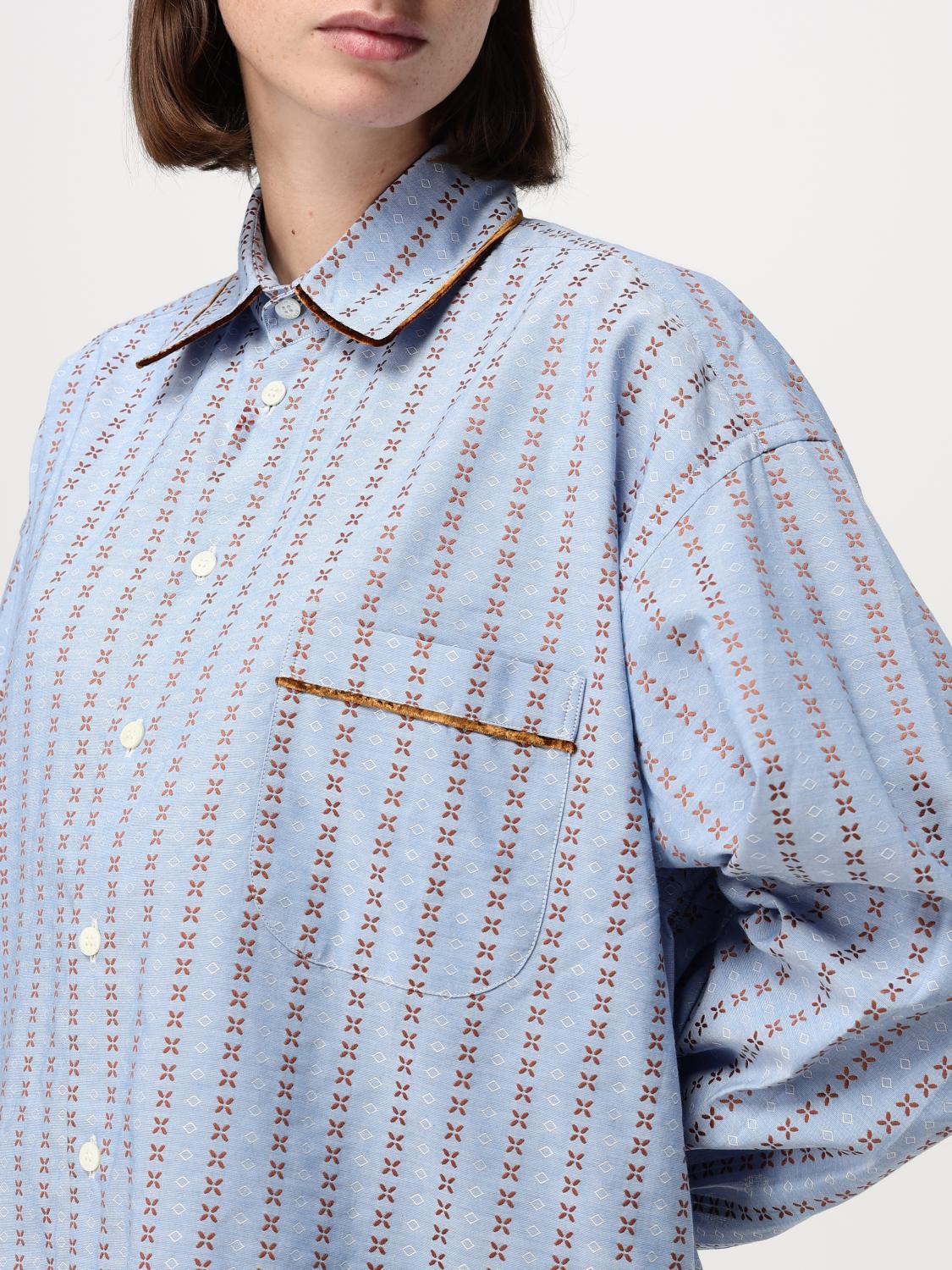 ETRO SHIRT: Shirt woman Etro, Gnawed Blue - Img 5