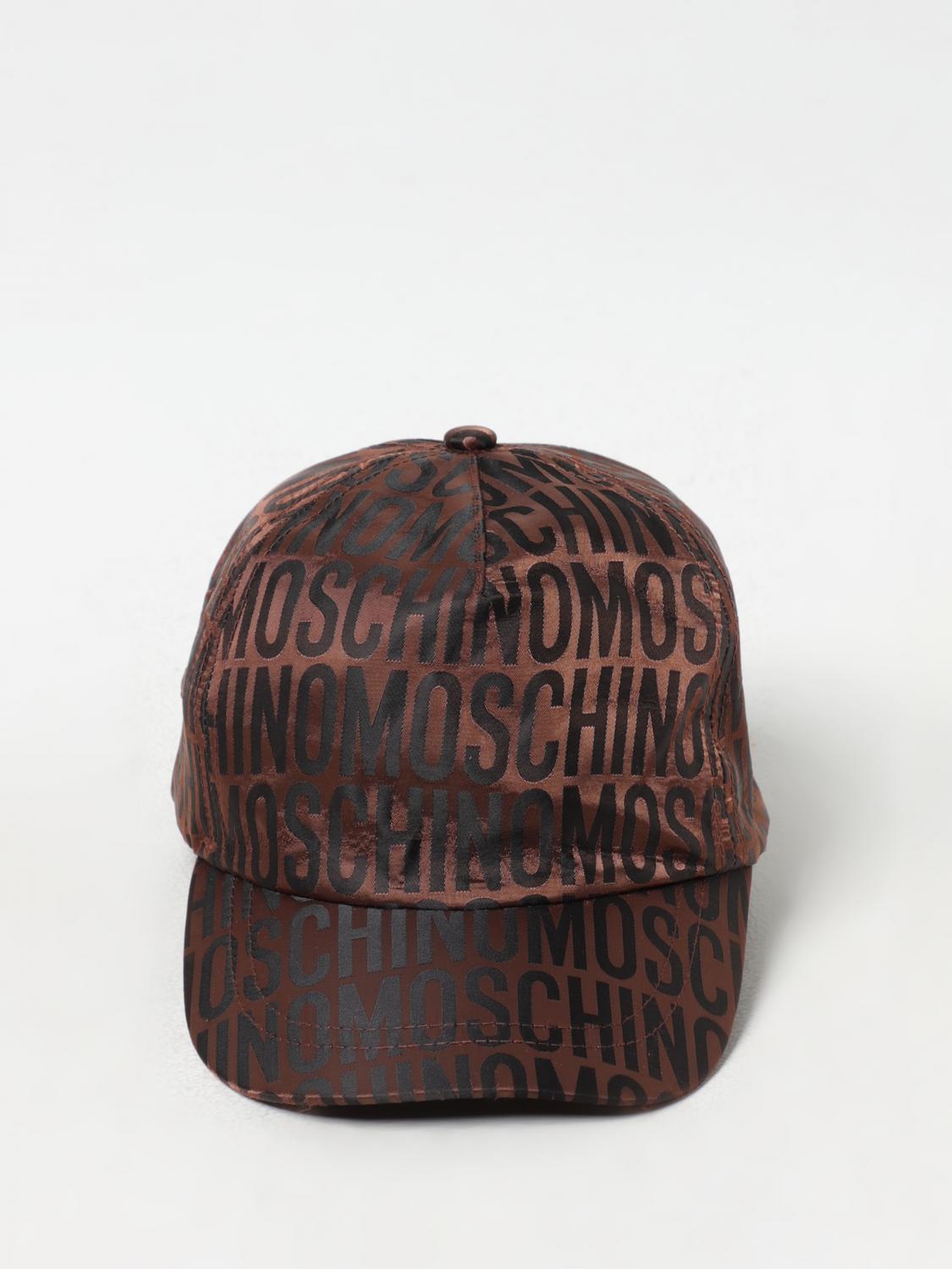 MOSCHINO 모자: 모자 남아 Moschino, 브라운 - Img 2