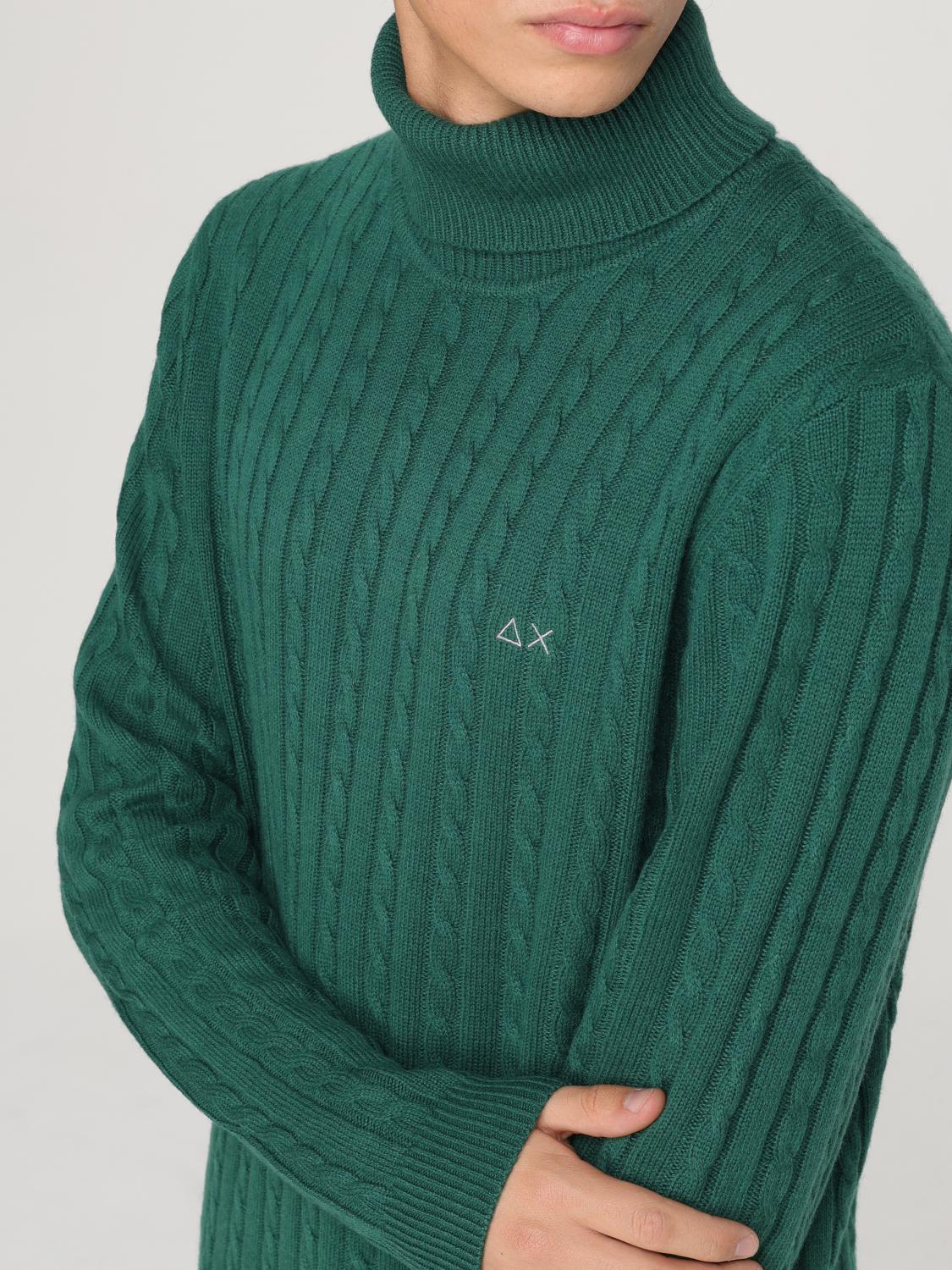 SUN 68 SWEATSHIRT: Sweatshirt men SUN68, Green - Img 3