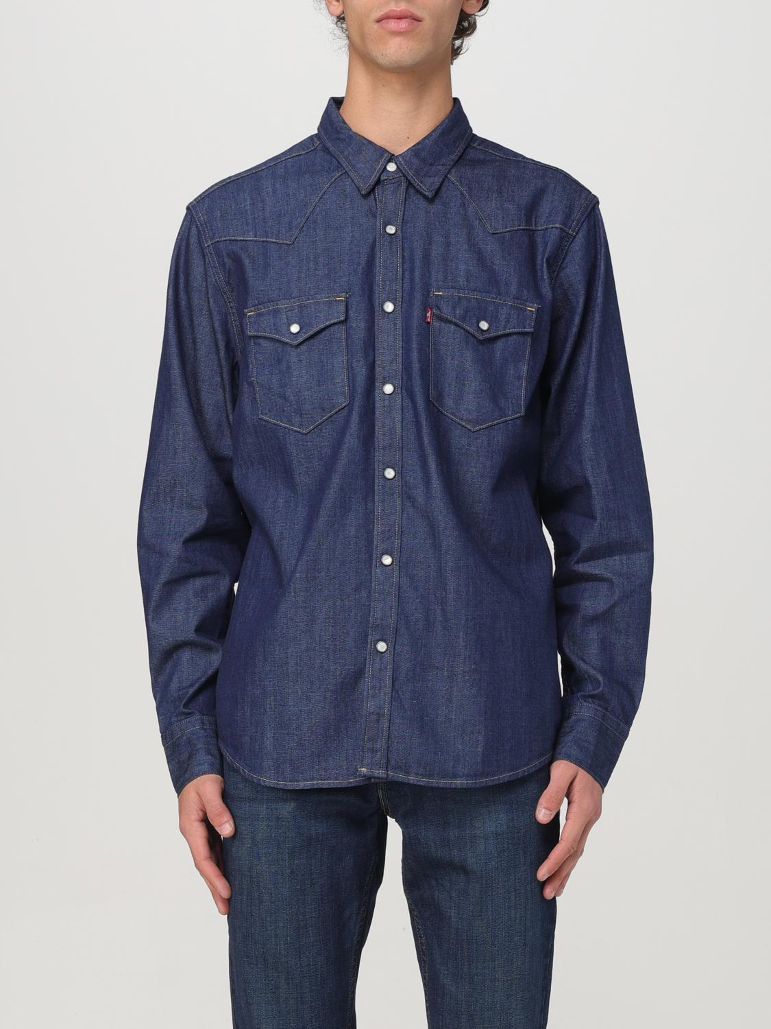 LEVI'S HEMD: Hemd herren Levi's, Blau - Img 1