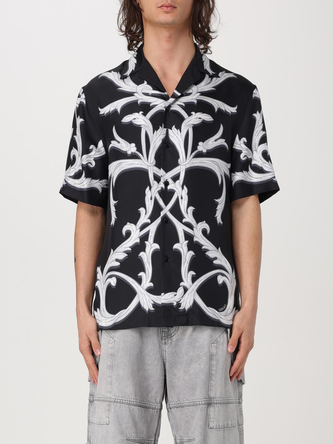 VERSACE SHIRT: Shirt men Versace, Black - Img 1