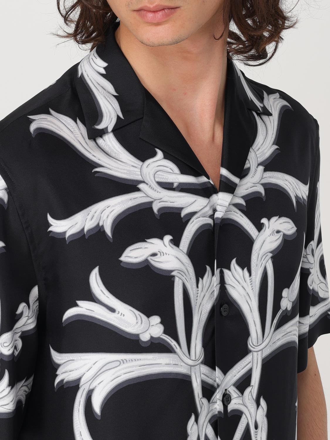 VERSACE SHIRT: Shirt men Versace, Black - Img 5