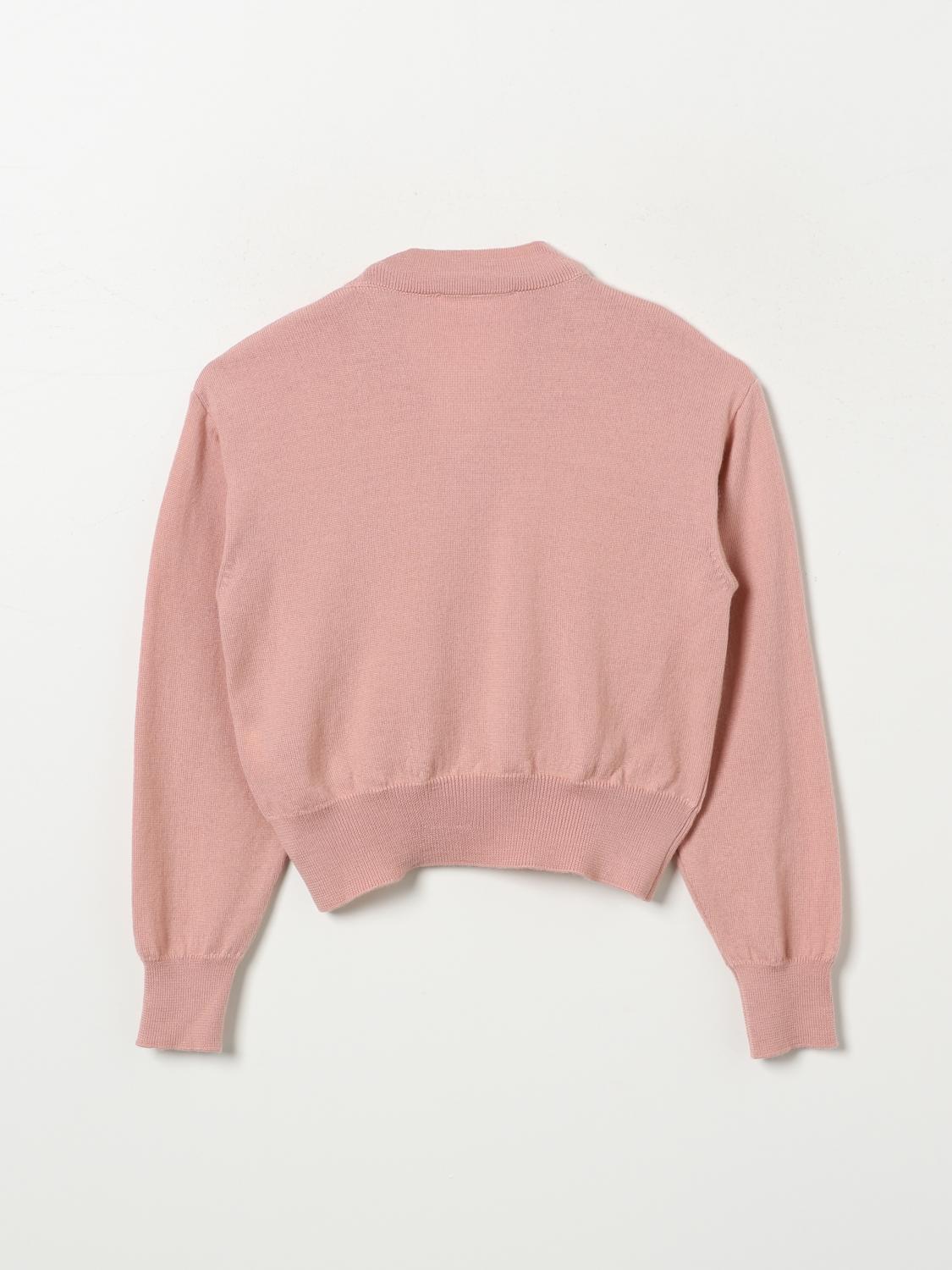 ELISABETTA FRANCHI LA MIA BAMBINA MAGLIA: Pullover Elisabetta Franchi La Mia Bambina in lana , Rosa - Img 2