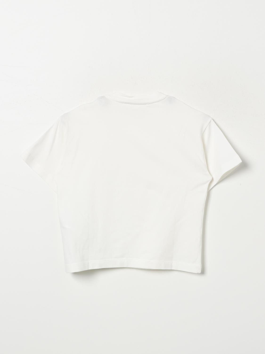 ELISABETTA FRANCHI LA MIA BAMBINA T-SHIRT: T-shirt kids Elisabetta Franchi La Mia Bambina, Cream - Img 2