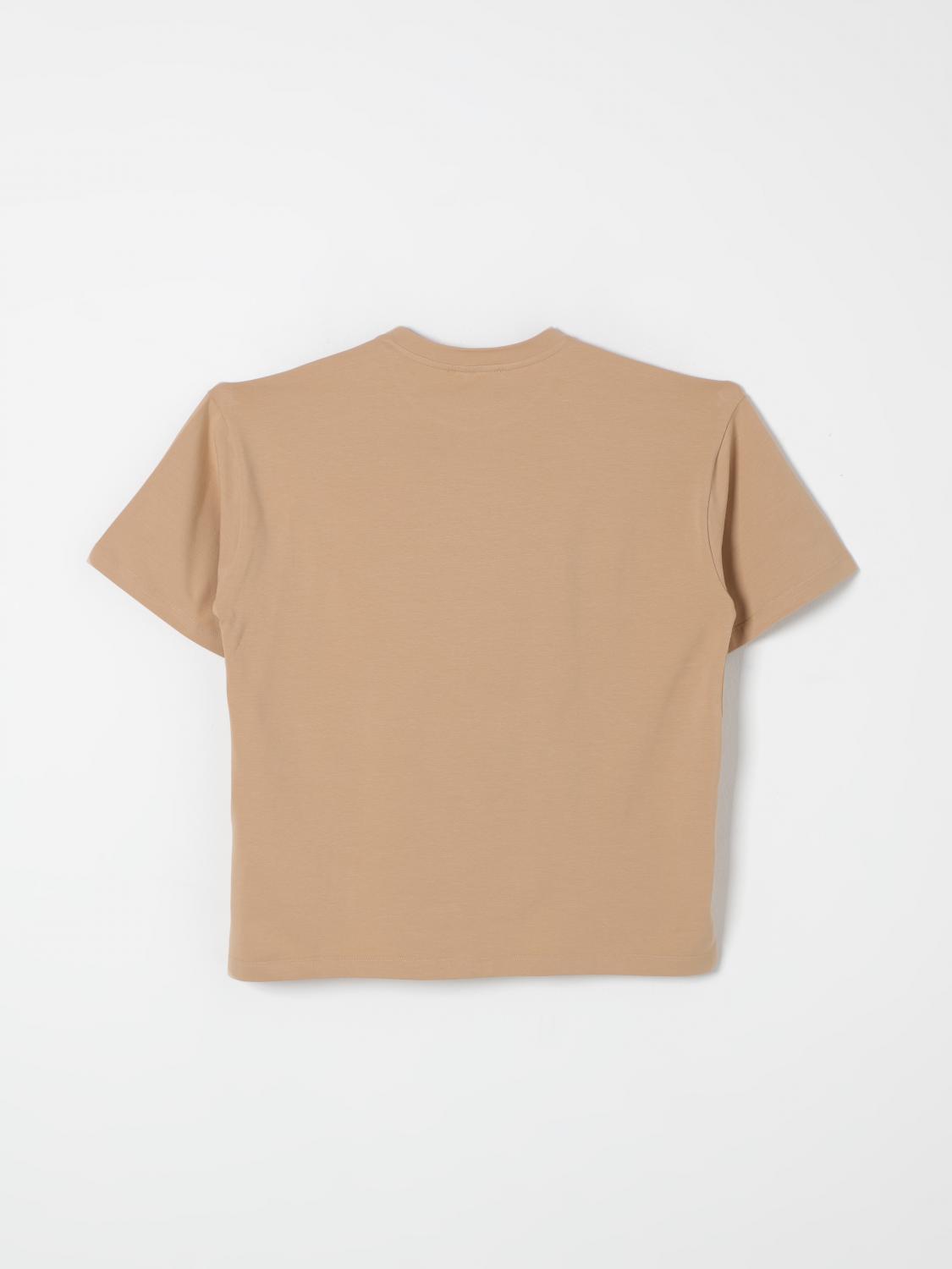 ELISABETTA FRANCHI LA MIA BAMBINA T-SHIRT: T-shirt kids Elisabetta Franchi La Mia Bambina, Camel - Img 2