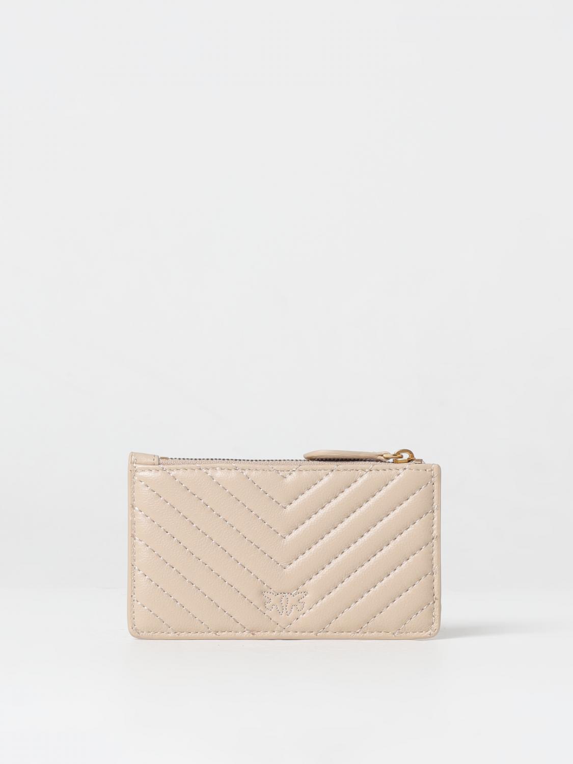 PINKO PORTEFEUILLE: Portefeuille femme Pinko, Beige - Img 2