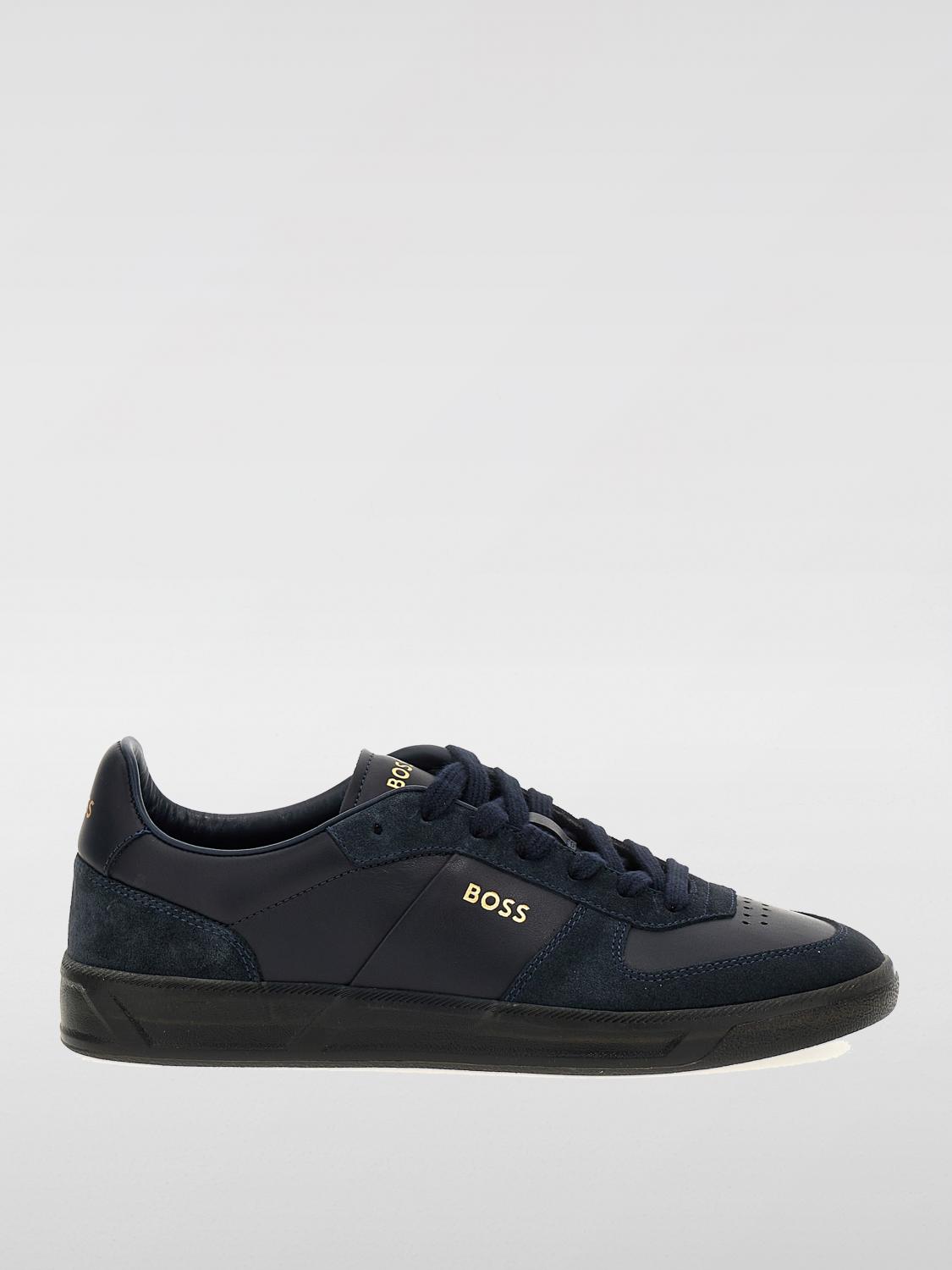 BOSS SNEAKERS: Sneakers men Boss, Blue - Img 1