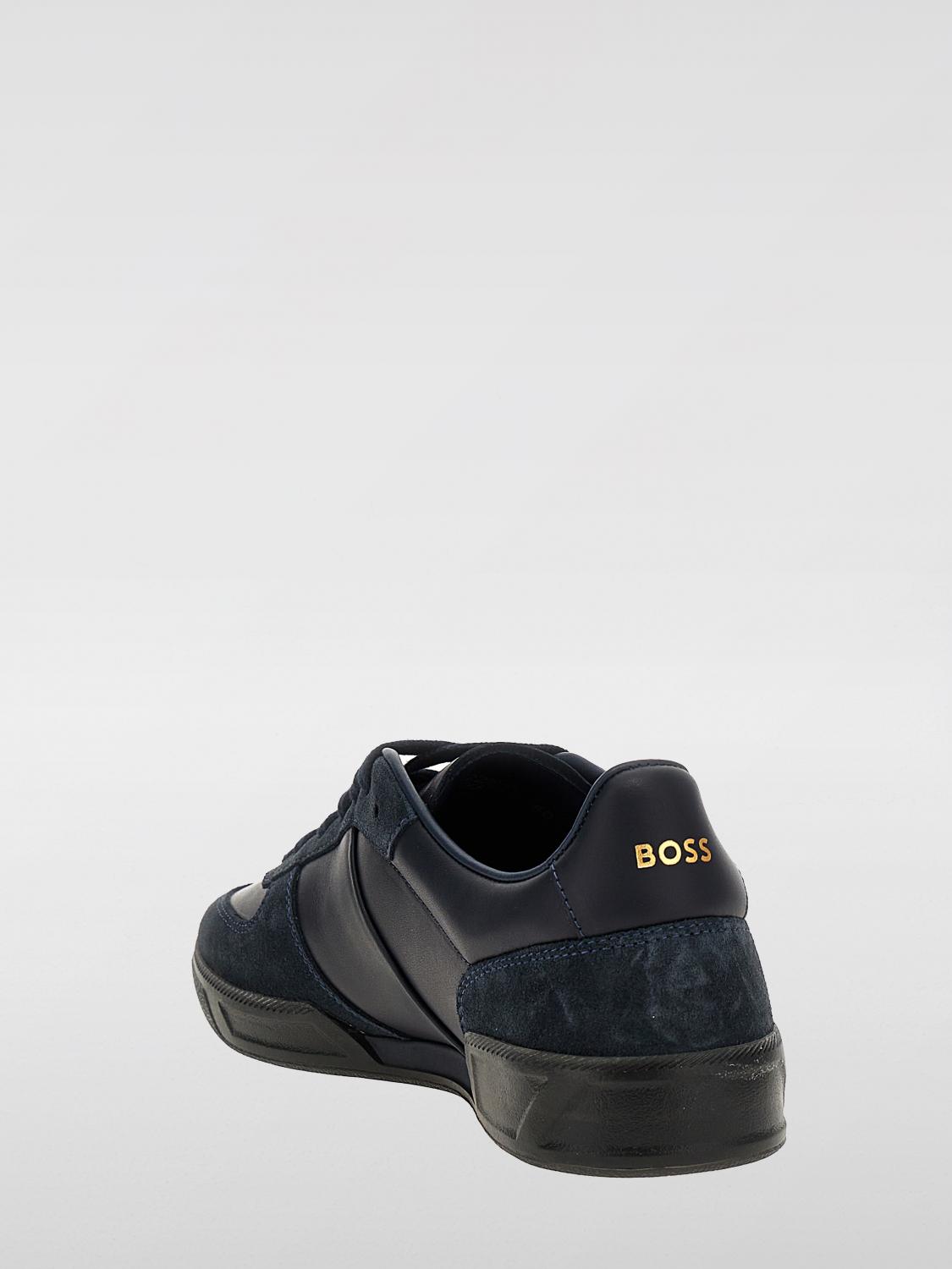 BOSS SNEAKERS: Sneakers men Boss, Blue - Img 3