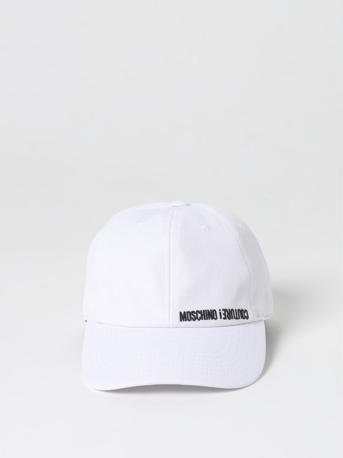 MOSCHINO COUTURE HAT: Hat men Moschino Couture, White - Img 2