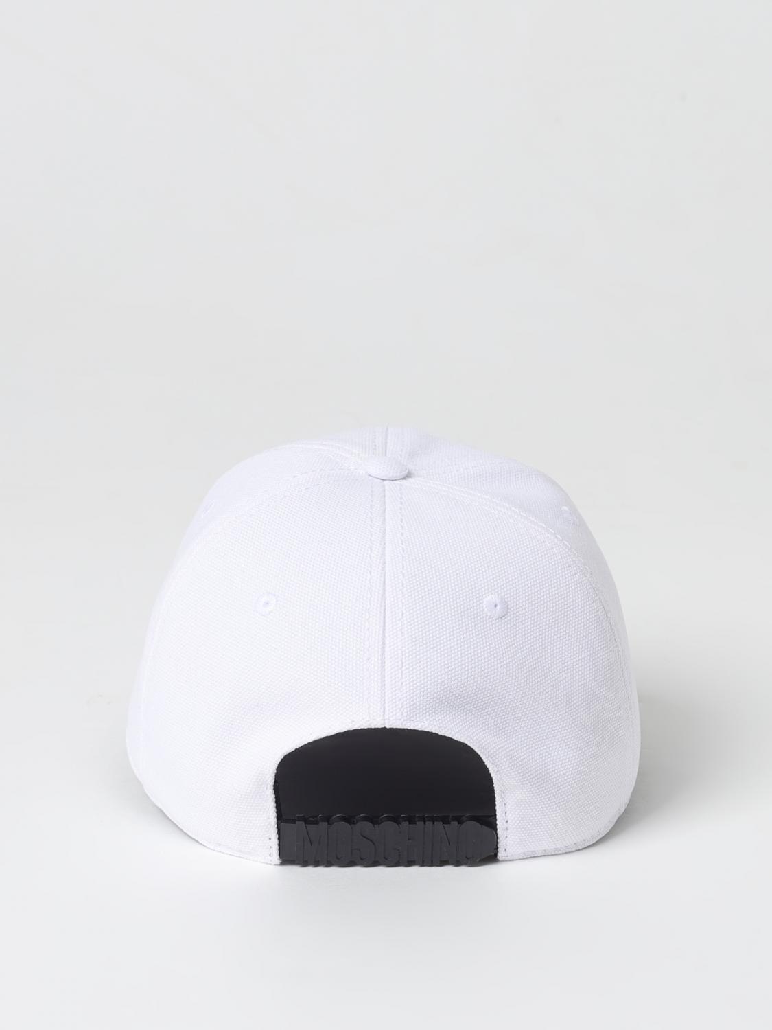 MOSCHINO COUTURE HAT: Hat men Moschino Couture, White - Img 3