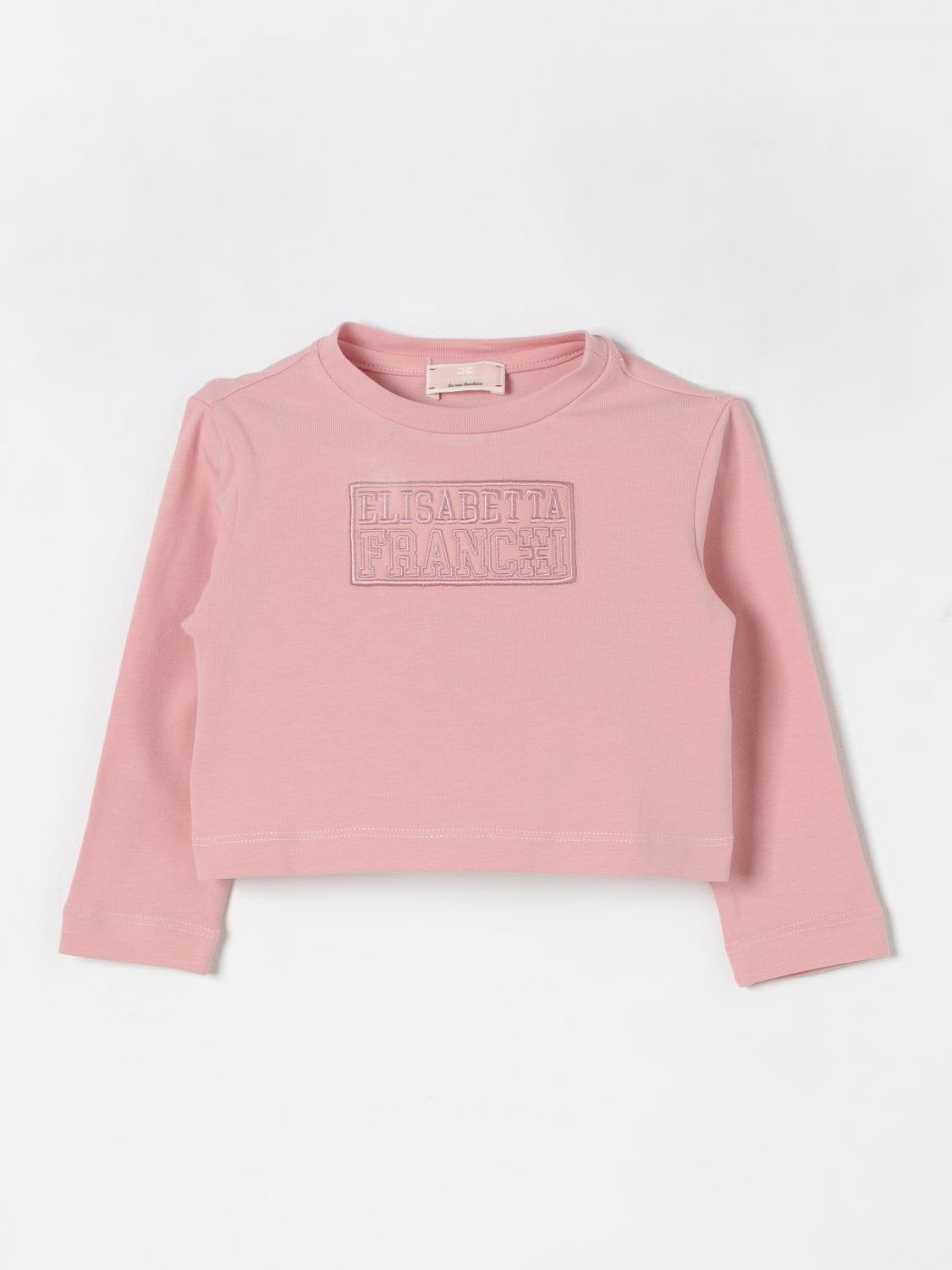 ELISABETTA FRANCHI LA MIA BAMBINA T-SHIRT: T-shirt kids Elisabetta Franchi La Mia Bambina, Pink - Img 1