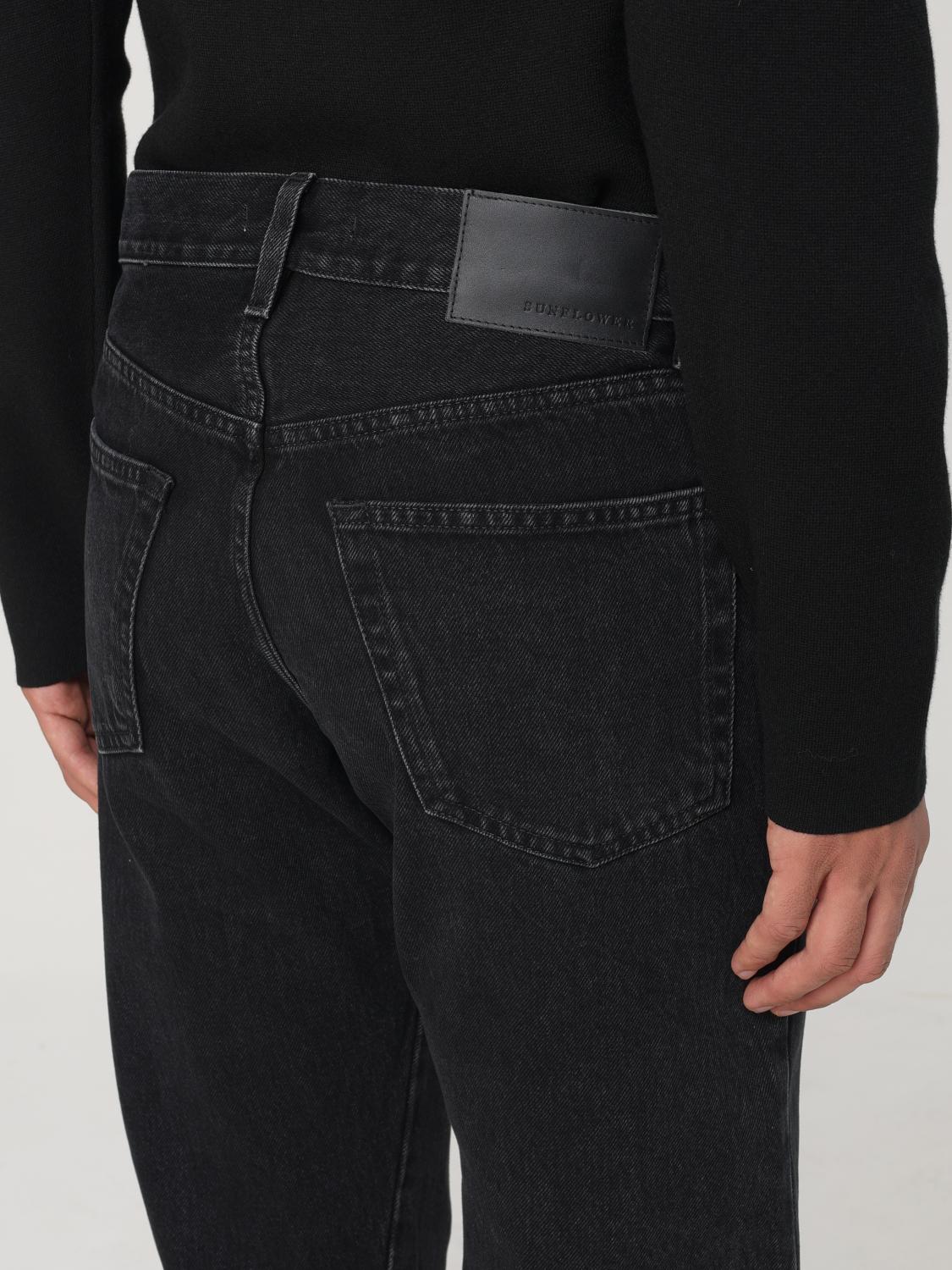 SUNFLOWER JEANS: Jeans men Sunflower, Black - Img 3