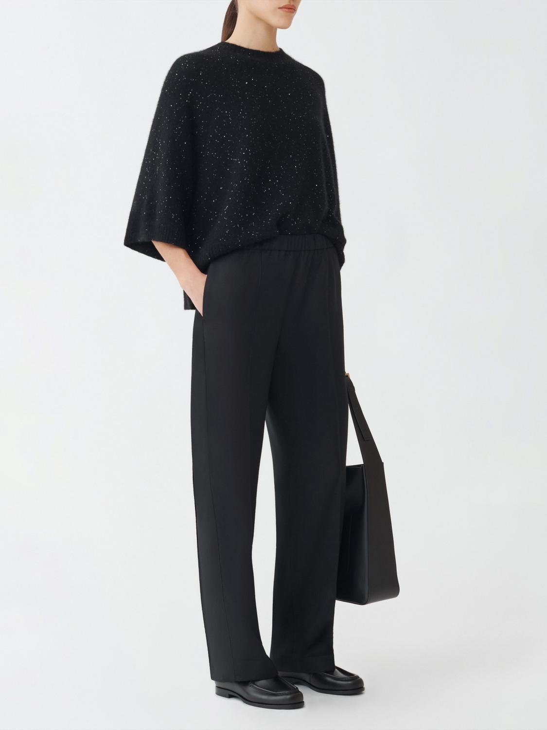 FABIANA FILIPPI PANTS: Pants woman Fabiana Filippi, Black - Img 2