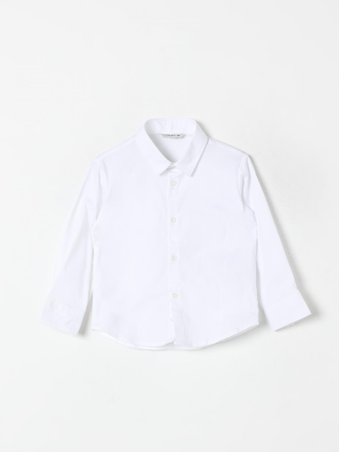 MANUEL RITZ SHIRT: Shirt kids Manuel Ritz, White - Img 1