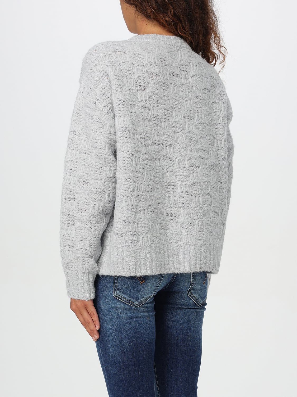 MOSCHINO JEANS PULLOVER: Pullover damen Moschino Jeans, Grau - Img 2
