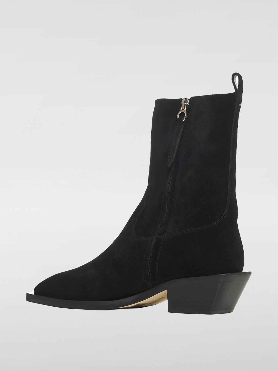 AEYDE FLACHE STIEFELETTEN: Stiefel damen Aeyde, Schwarz - Img 3