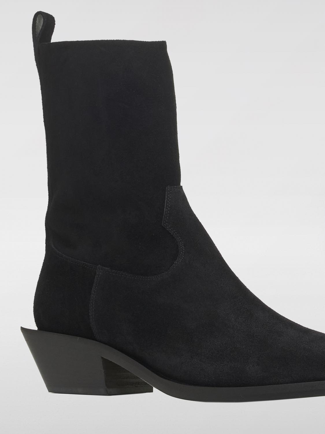 AEYDE FLACHE STIEFELETTEN: Stiefel damen Aeyde, Schwarz - Img 4