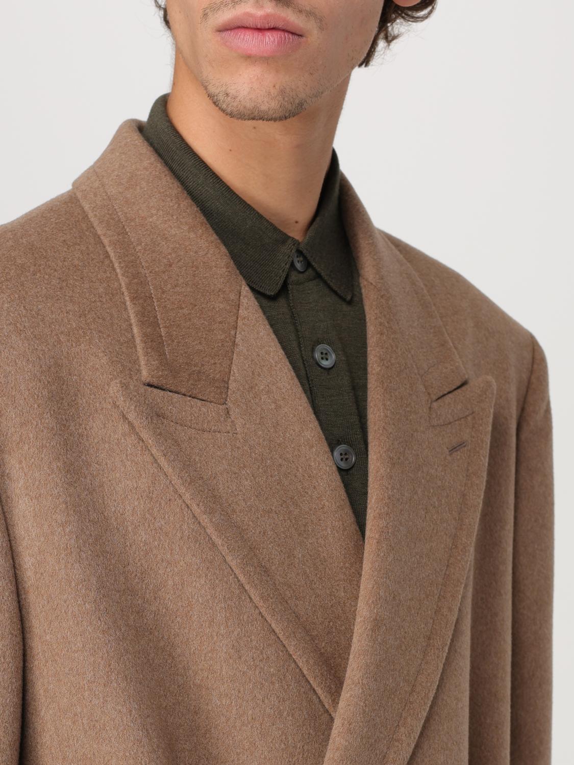 LARDINI MANTEAU: Manteau homme Lardini, Marron - Img 4