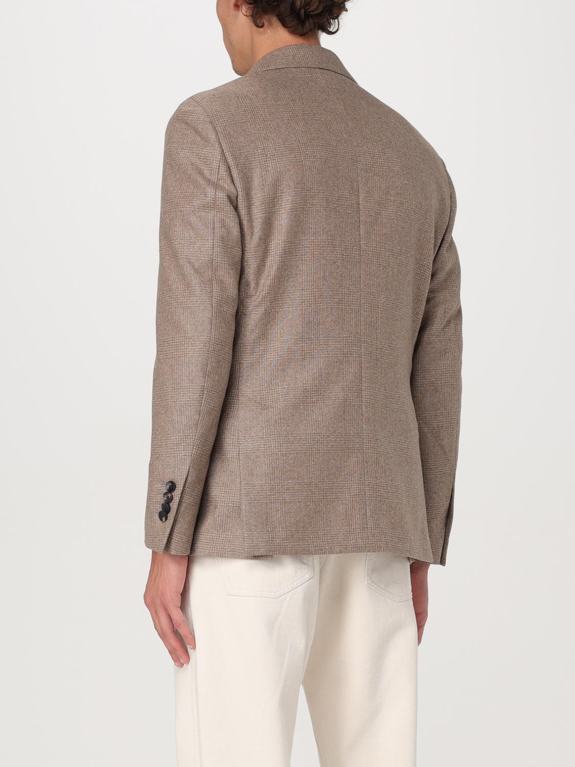 LARDINI BLAZER: Jacket men Lardini, Beige - Img 2