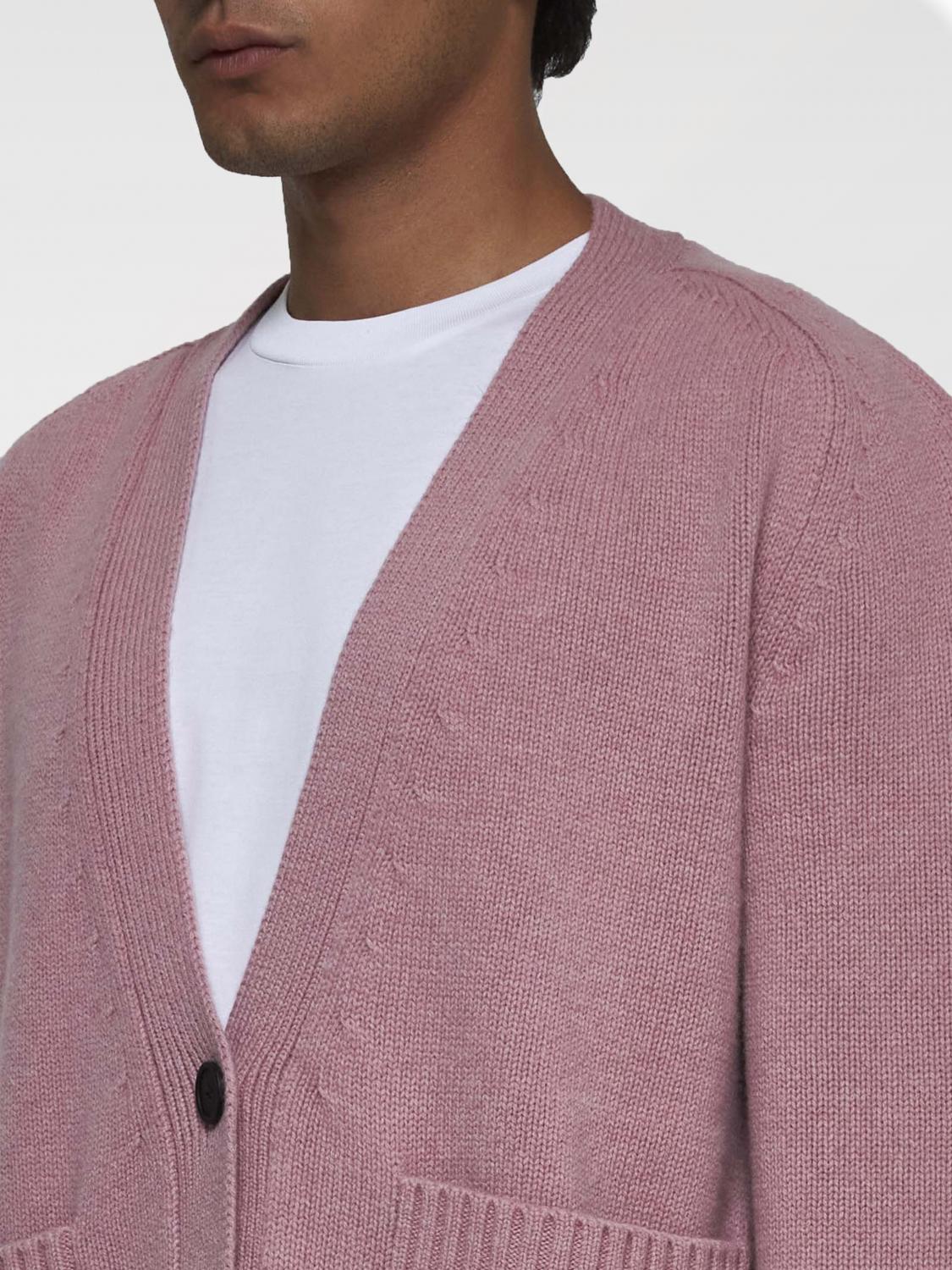 STUDIO NICHOLSON: Cardigan men - Pink | Studio Nicholson cardigan