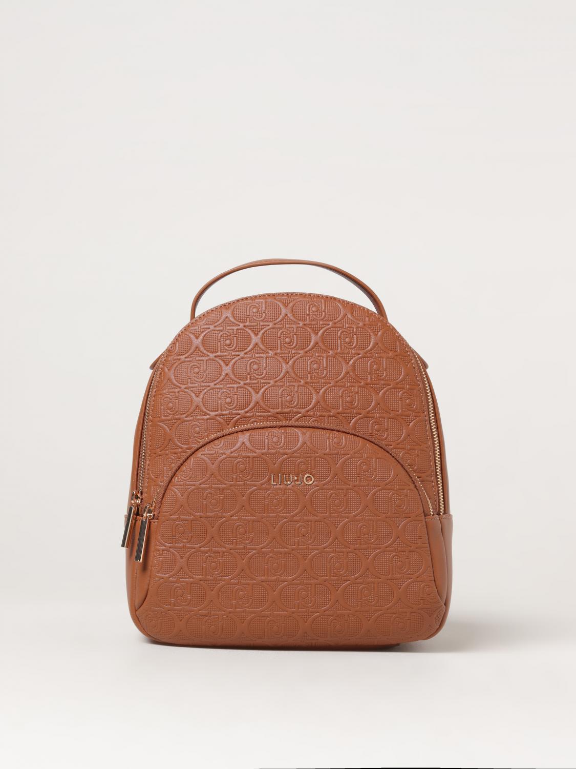 LIU JO BACKPACK: Backpack woman Liu Jo, Brown - Img 1