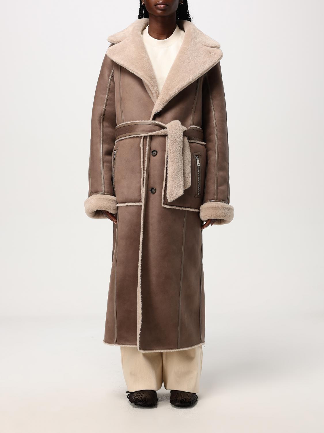 Giglio Cappotto reversibile Urbancode in pelle sintetica e shearling