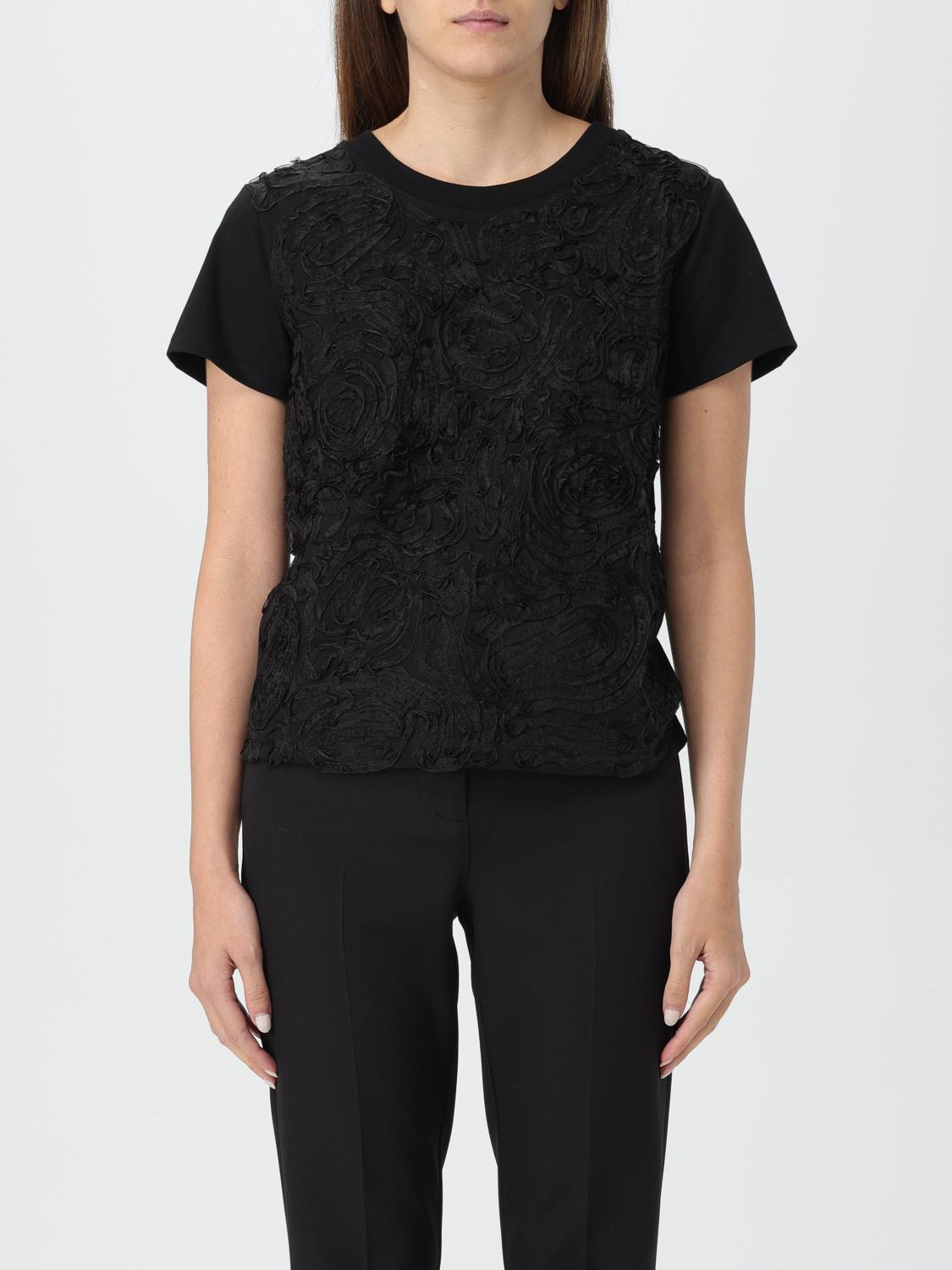 ACTITUDE TWINSET T-SHIRT: T-shirt woman Twinset - Actitude, Black - Img 1