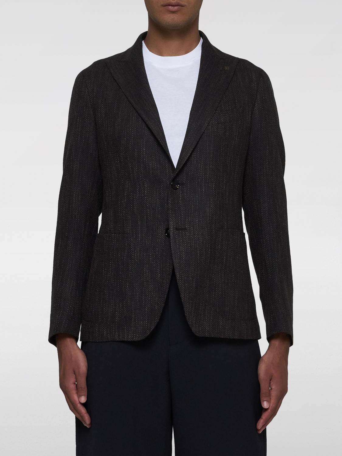 TAGLIATORE BLAZER: Veste homme Tagliatore, Marron - Img 1