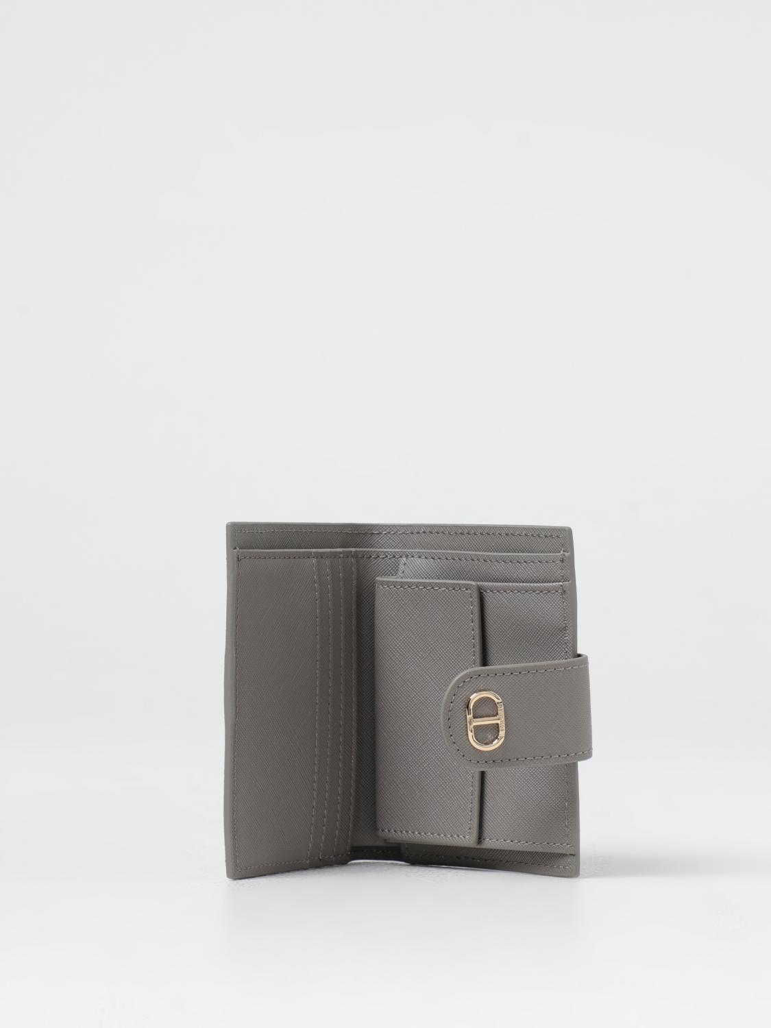TWINSET WALLET: Wallet woman Twinset, Grey - Img 2