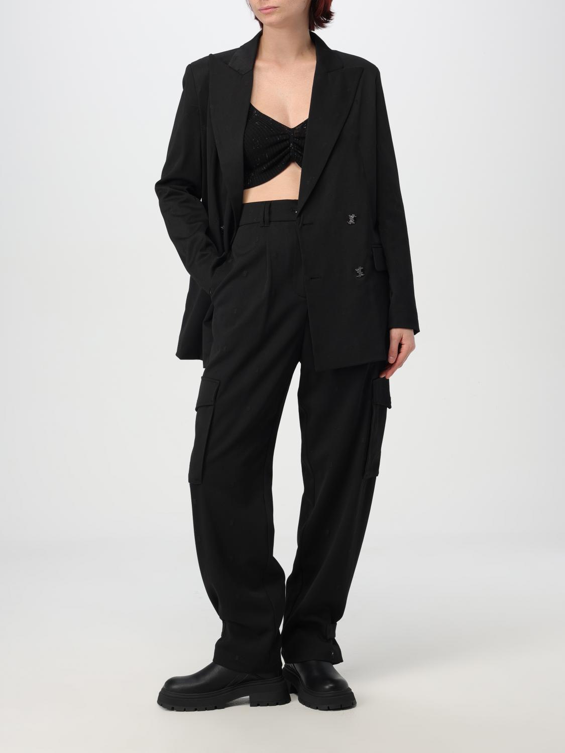 ACTITUDE TWINSET PANTS: Pants woman Twinset - Actitude, Black - Img 2