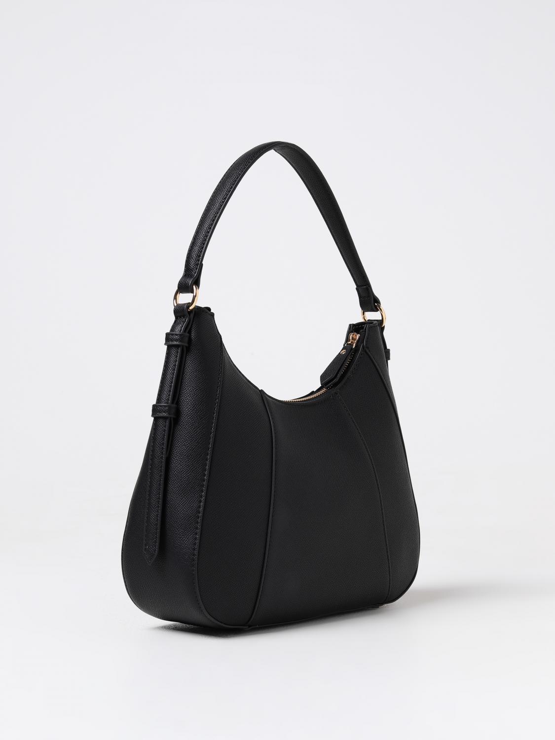 LIU JO BORSA A SPALLA: Borsa Liu Jo in pelle sintetica a grana laminata , Nero - Img 2