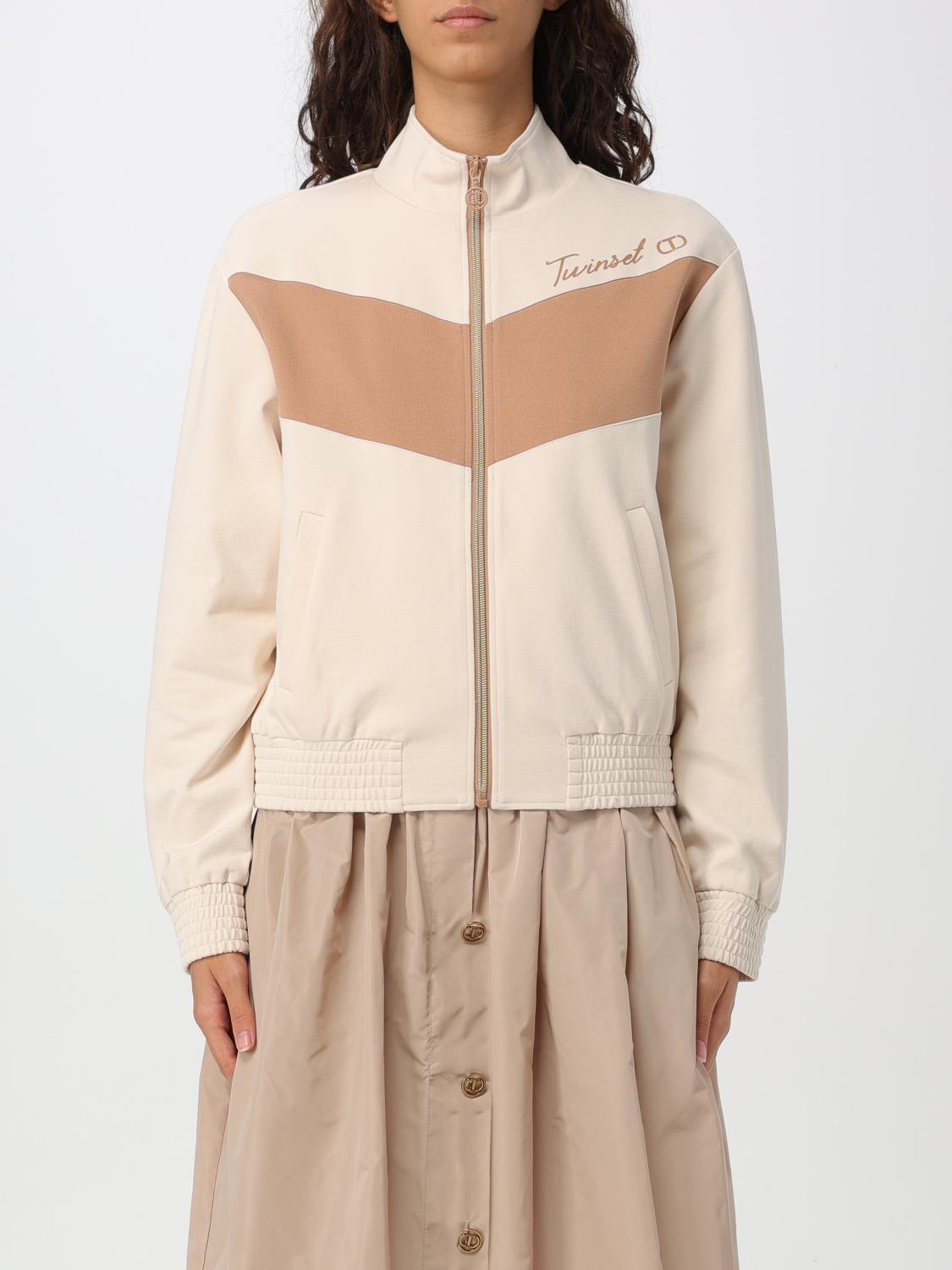 TWINSET CHAQUETA: Chaqueta mujer Twinset, Blanco - Img 1