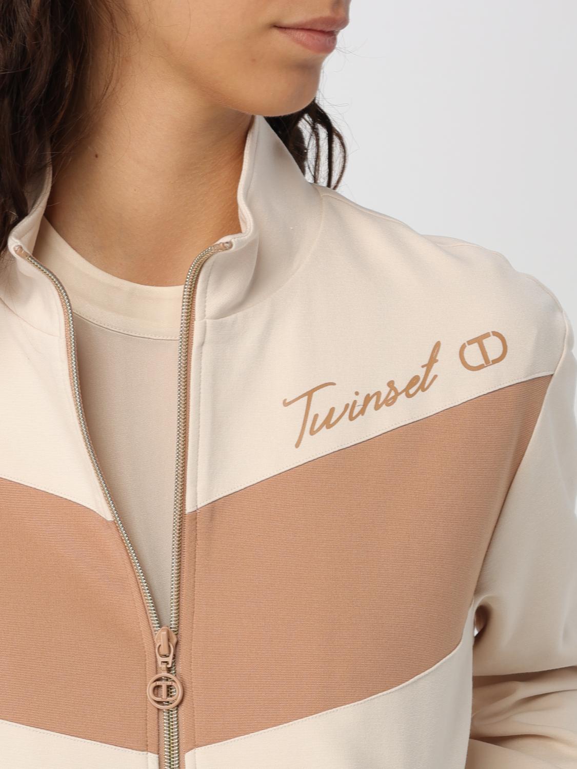 TWINSET CHAQUETA: Chaqueta mujer Twinset, Blanco - Img 4