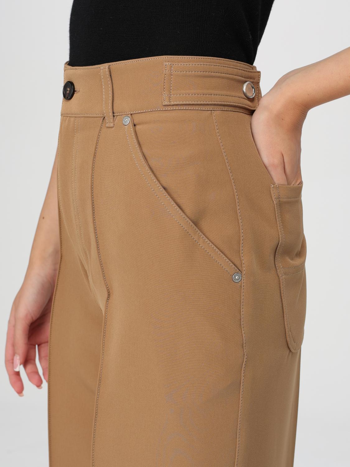 PINKO PANTS: Pants woman Pinko, Beige - Img 3