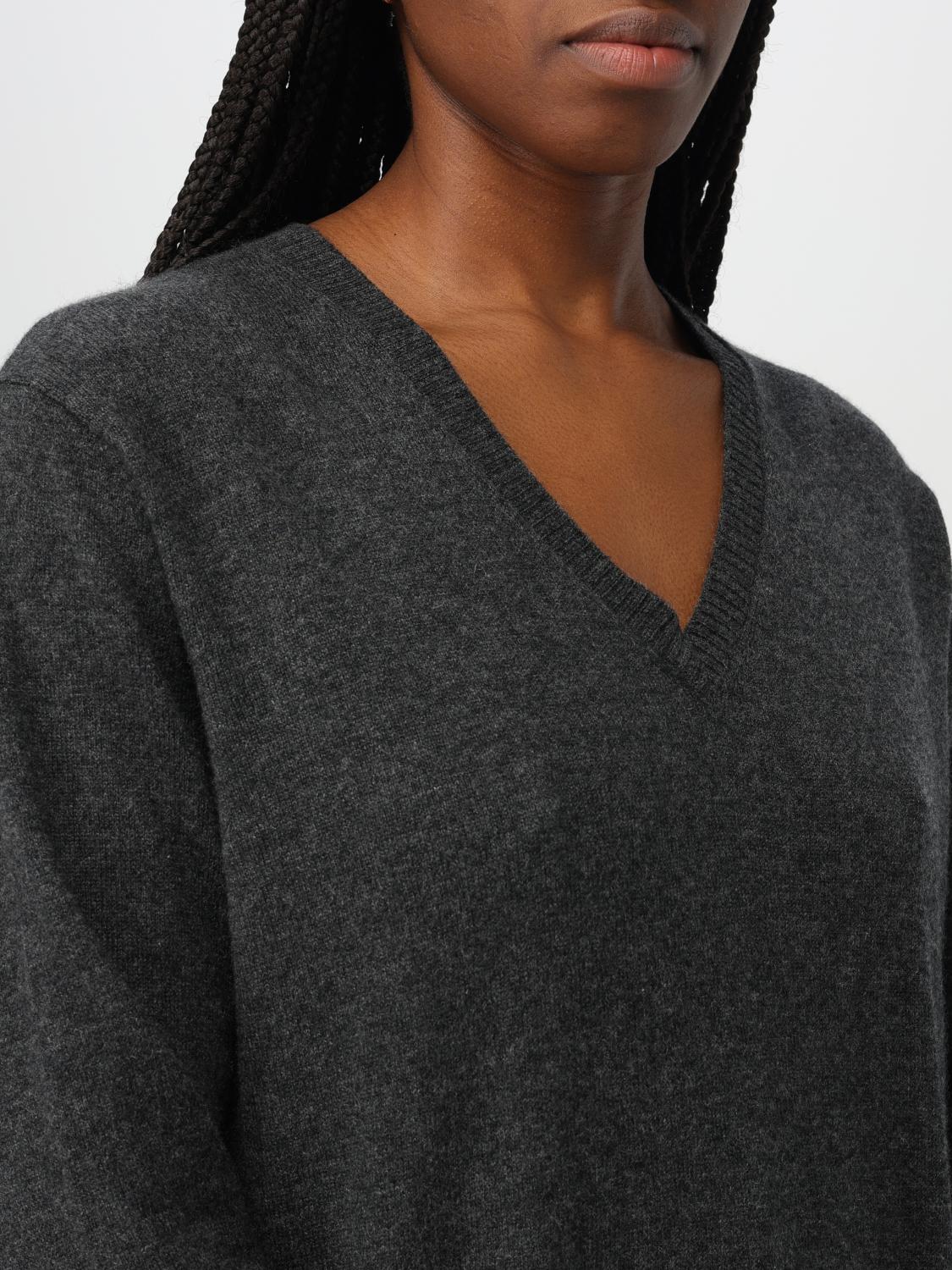 LOU LOU STUDIO MAGLIA: Pullover Lou Lou Studio in cashmere , Grigio - Img 3