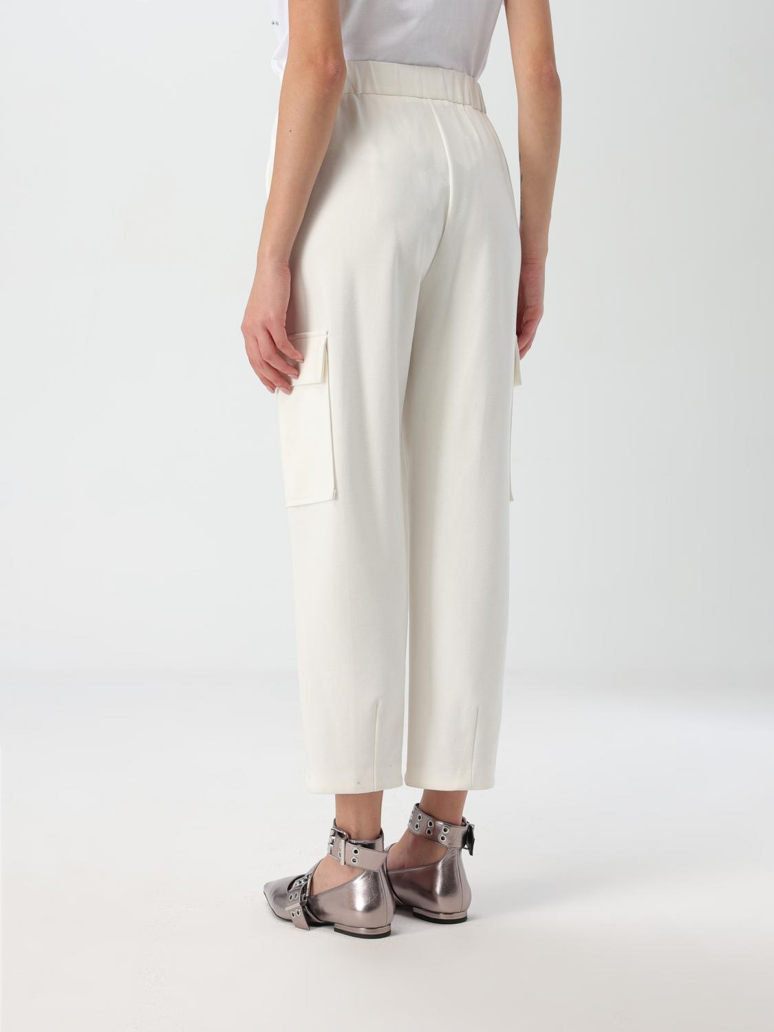 ACTITUDE TWINSET PANTS: Pants woman Twinset - Actitude, White - Img 3