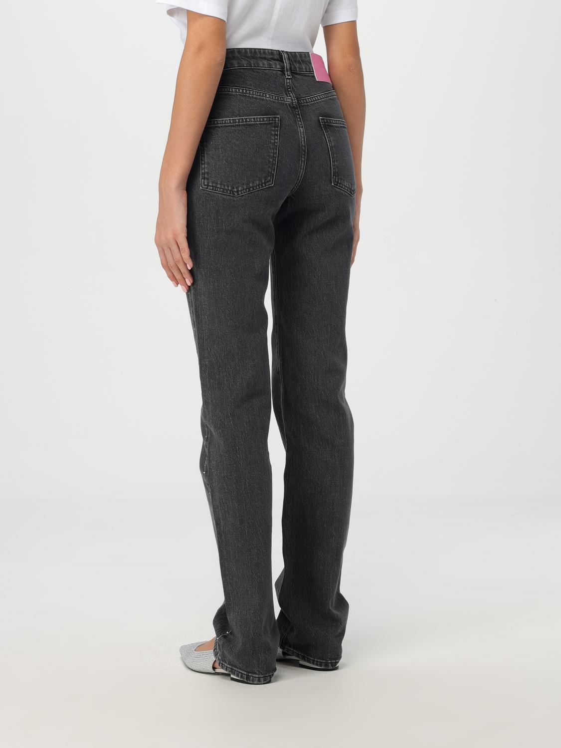 ACTITUDE TWINSET JEANS: Jeans woman Twinset - Actitude, Black - Img 2