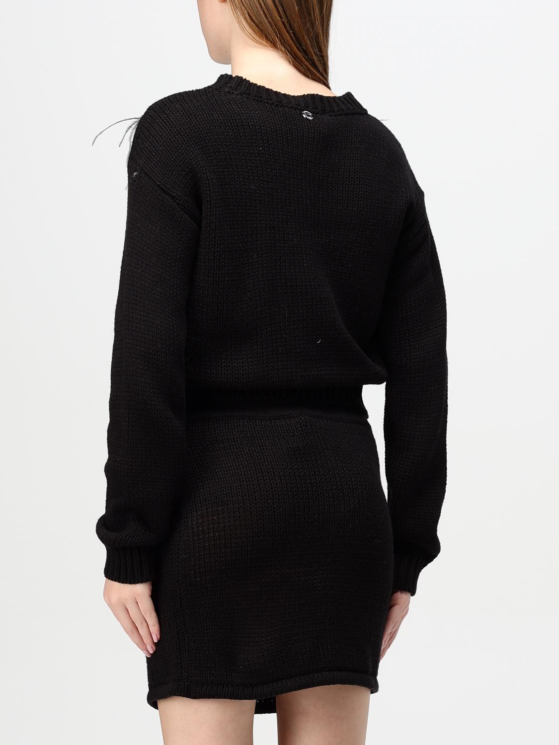 ACTITUDE TWINSET MAGLIA: Pullover Twinset - Actitude in misto lana , Nero - Img 3