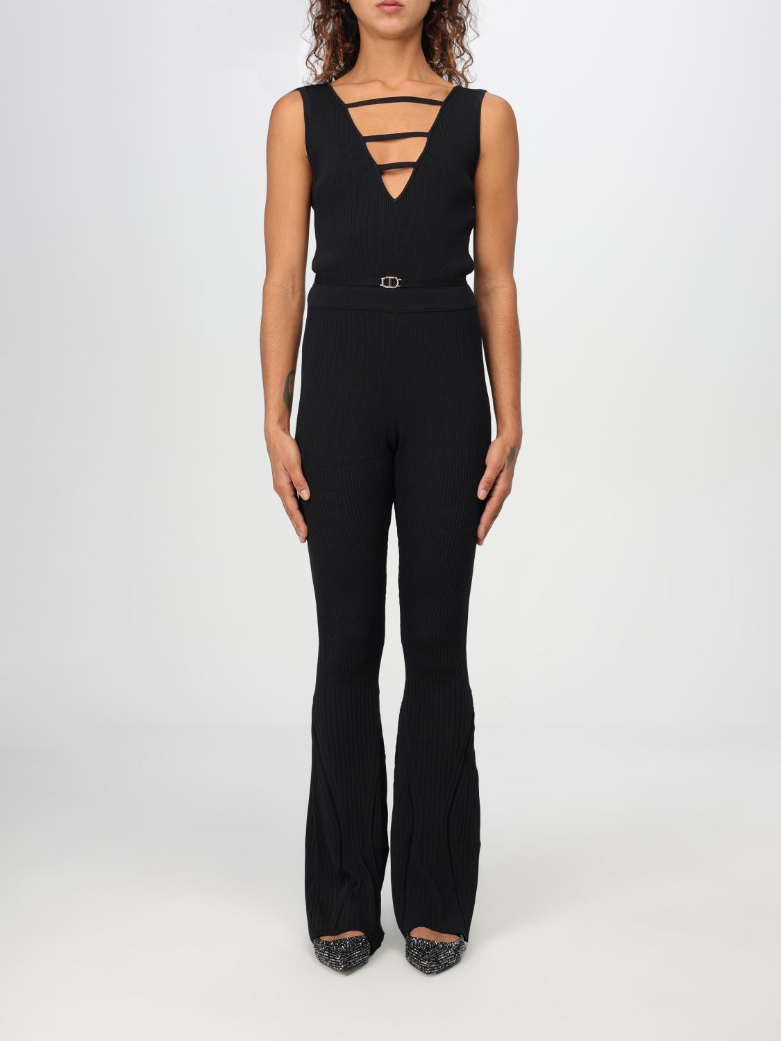 ACTITUDE TWINSET JUMPSUIT: Jumpsuit damen Twinset - Actitude, Schwarz - Img 1