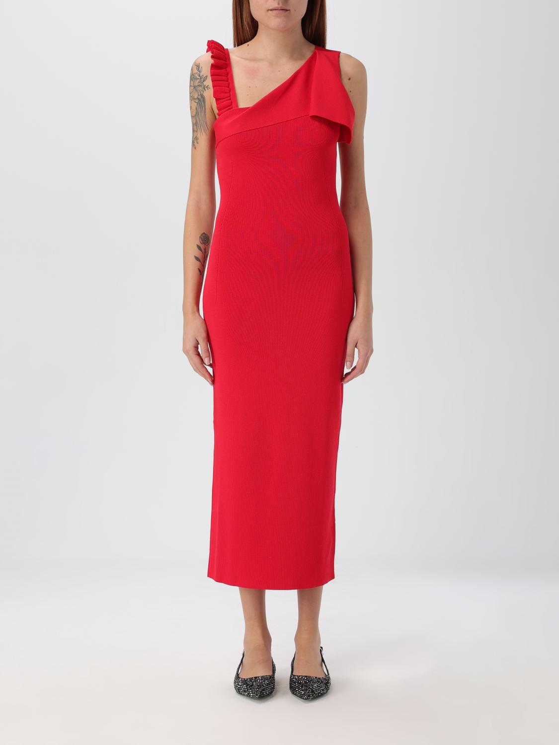 ACTITUDE TWINSET DRESS: Dress woman Twinset - Actitude, Red - Img 1