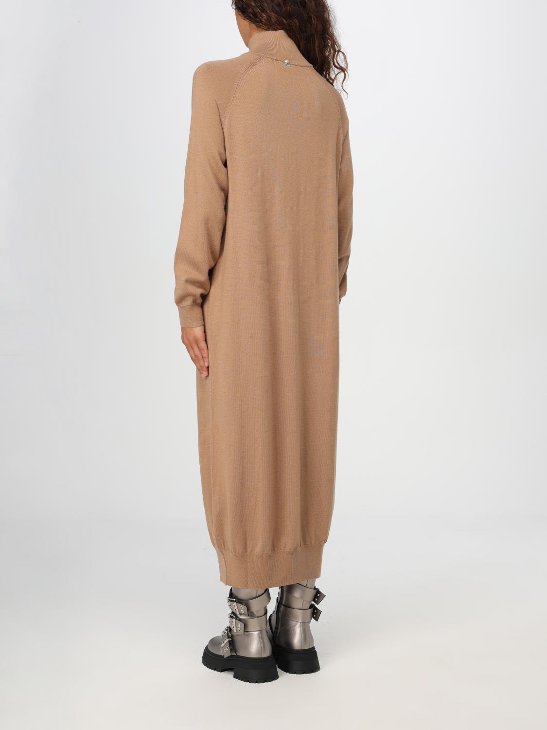 ACTITUDE TWINSET DRESS: Dress woman Twinset - Actitude, Brown - Img 2