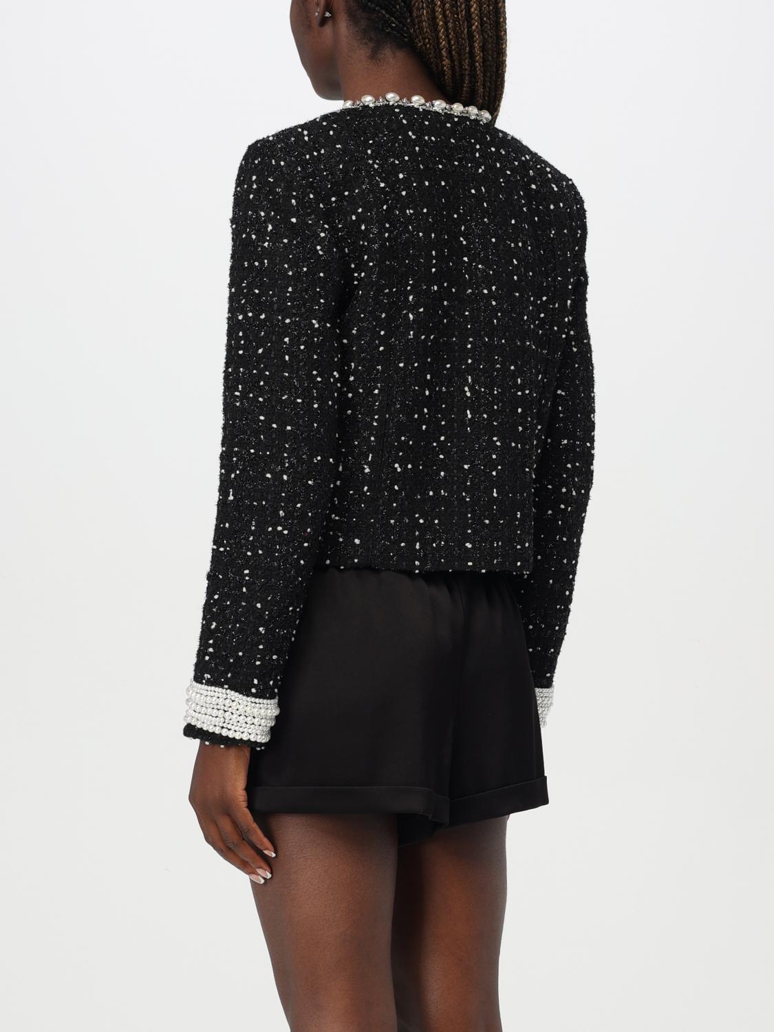 Alice+Olivia Jacket woman - Black | CC408W15204 | GIGLIO.COM