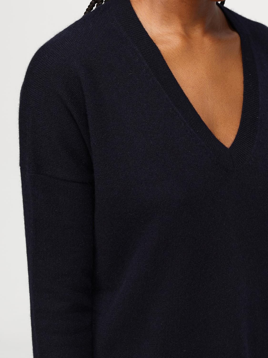 ALLUDE SWEATER: Sweater woman Allude, Blue - Img 3