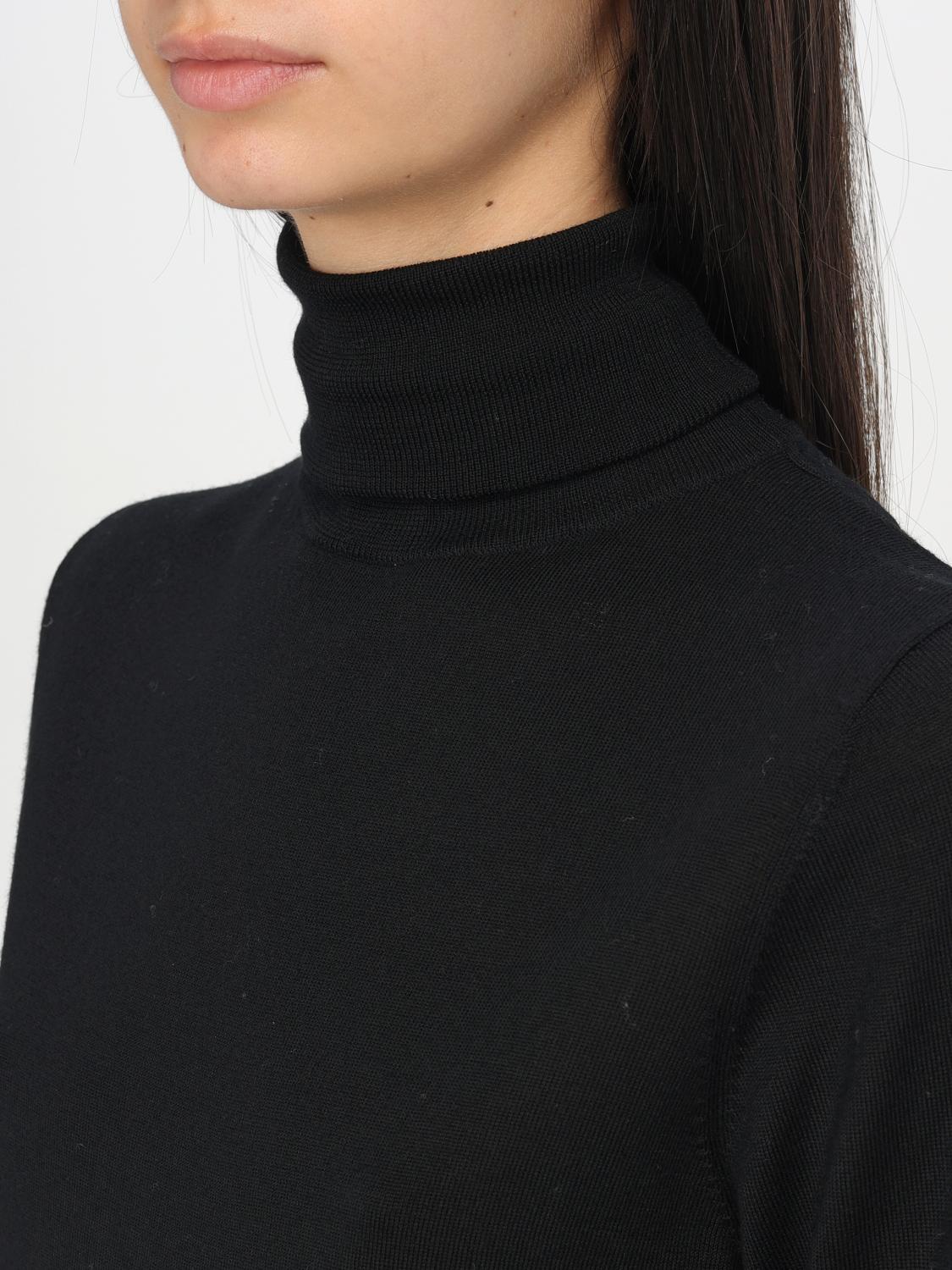 ALLUDE SWEATER: Sweater woman Allude, Black - Img 3