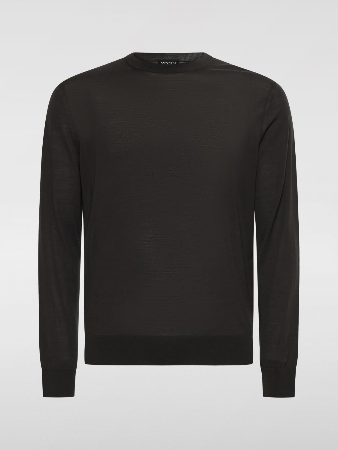 ZEGNA SWEATER: Sweater men Zegna, Brown - Img 4