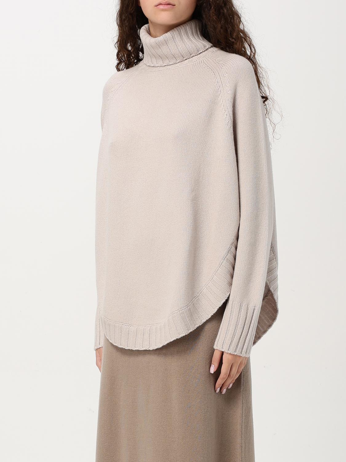 WILD CASHMERE MAGLIA: Maglia a dolcevita Wild Cashmere, Beige - Img 3