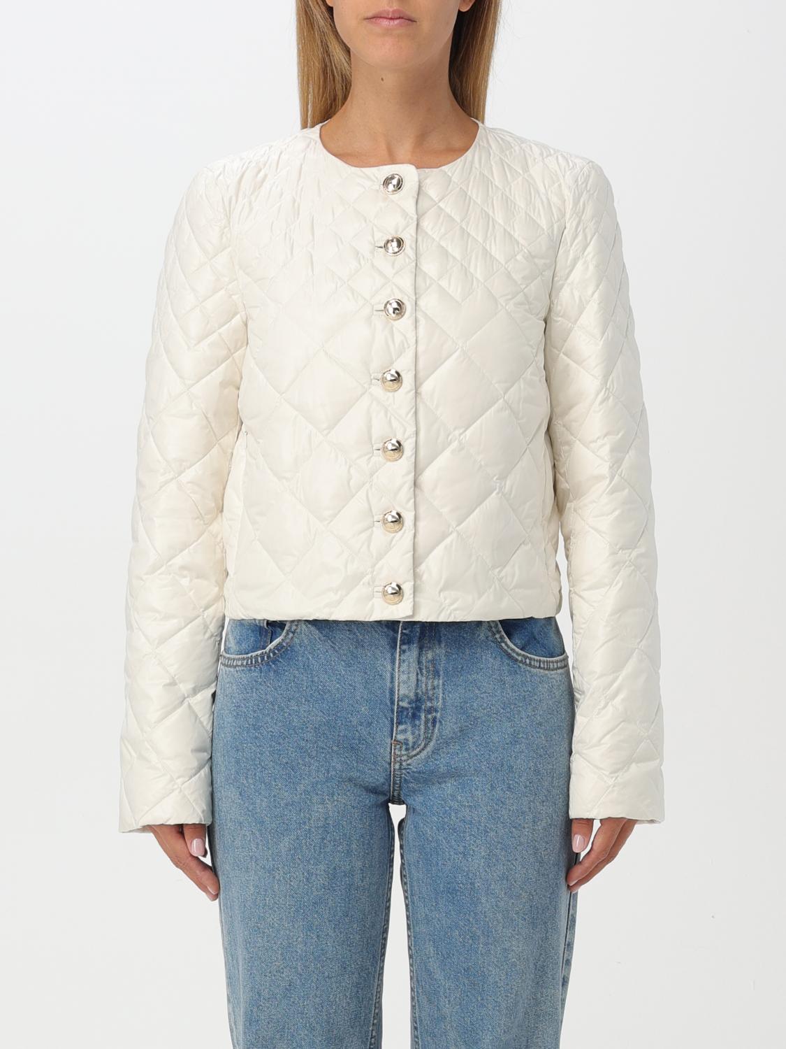 PATRIZIA PEPE JACKET: Patrizia Pepe quilted nylon jacket, White - Img 1