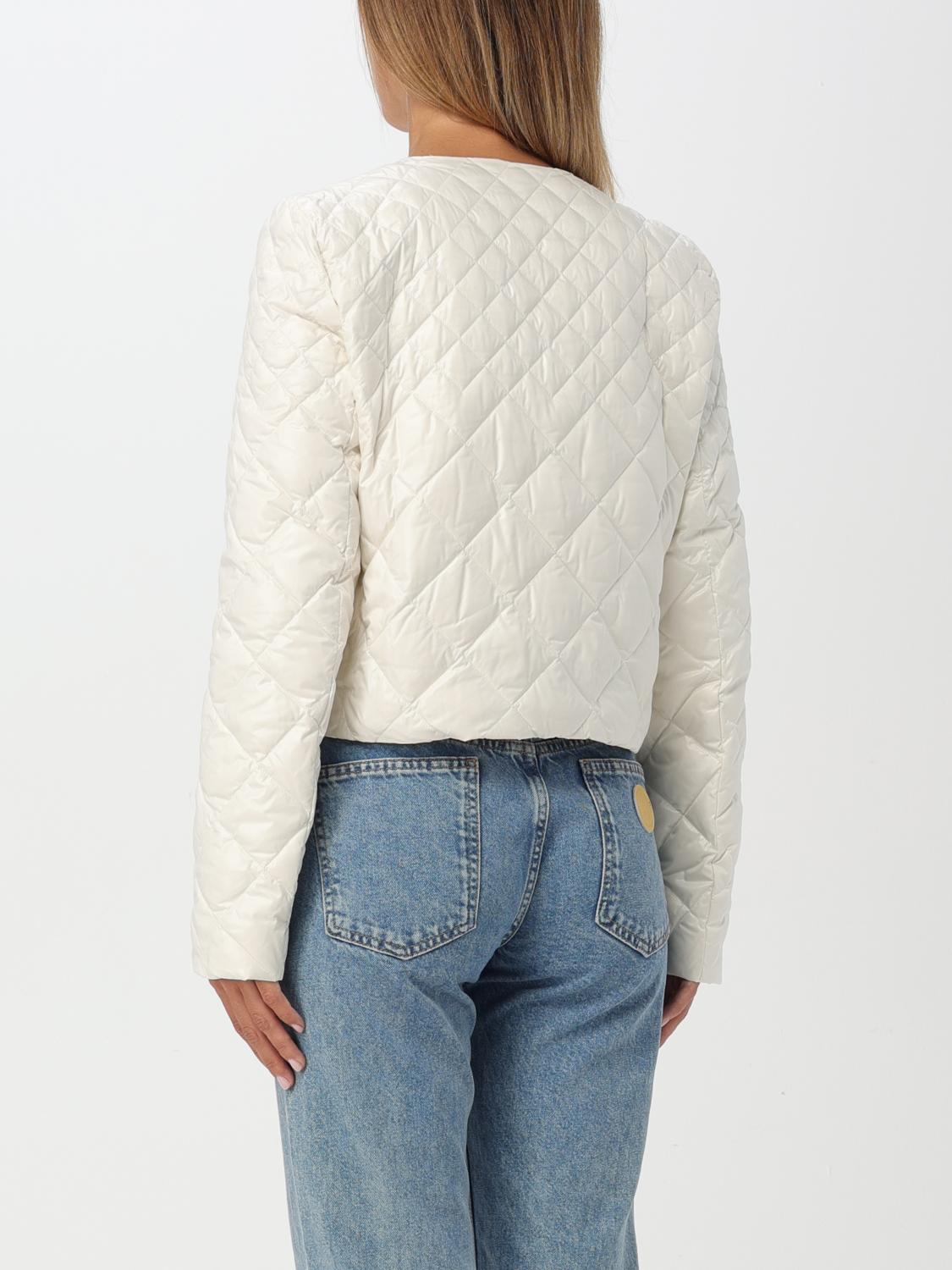 PATRIZIA PEPE JACKET: Patrizia Pepe quilted nylon jacket, White - Img 2